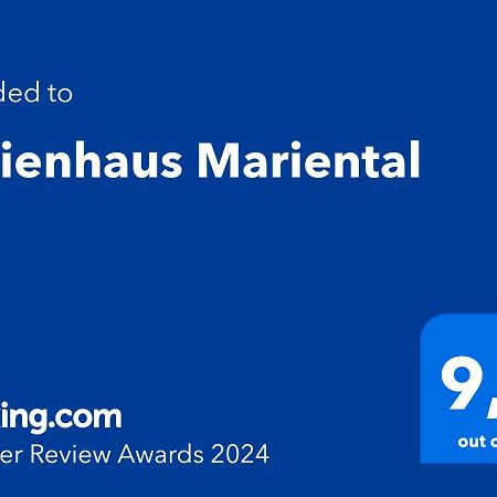 Ferienhaus Mariental Rudolstadt Eksteriør bilde